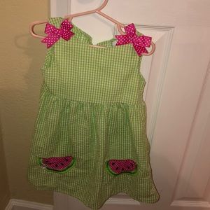 Toddler gingham dress